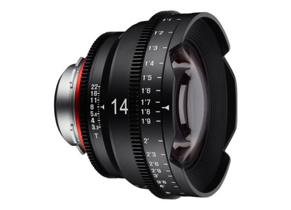 XEEN 14mm T3.1 FF CINE Lens Sony E кинообъектив с алюминиевым корпусом