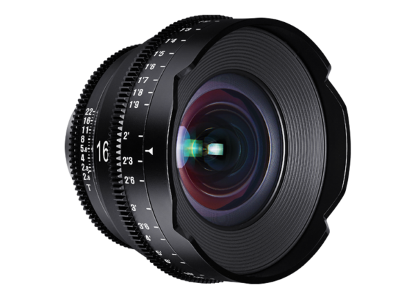 XEEN 16mm T2.6 FF CINE Lens Sony E кинообъектив с алюминиевым корпусом