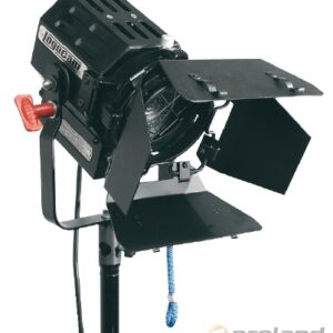 Fresnel 300 Halogen Прожектор галогенный с линзой Френеля 80мм, 300Вт, в комплекте: 4-створчатые шторки, фильтродержатель, спигот (крепление 16 мм) и лампа.