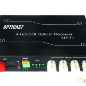 4H1D  Система обеспечивает передачу следующих сигналов :  4 однонаправленных HD/SD-SDI сигналов,  1 канала данных. Исполнение: настольный корпус. Дальность передачи до 20км. Под заказ до 80 км.