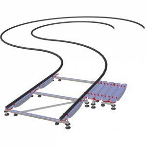 UTS - 10  операторская рельсовая система, длиной 10 м