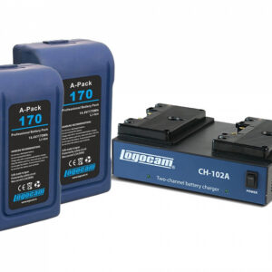 A-Kit 320 комплект : аккумуляторы A-Pack 160 - 2 шт и зарядное устройство CH-102A со встроенным источником питания.