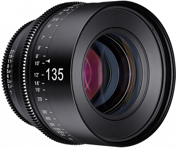 XEEN 135mm T2.2 FF CINE Lens Nikon кинообъектив с алюминиевым корпусом