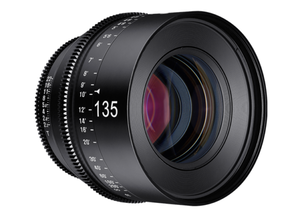 XEEN 135mm T2.2 FF CINE Lens Canon кинообъектив с алюминиевым корпусом