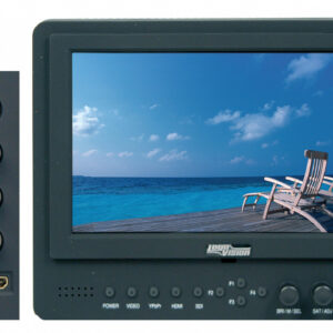 FM-07 WMPSF-U Портативный LCD монитор. Диагональ матрицы  7" (16:9), разрешение 1024х600, яркость - 250 кд/м2, контрастность 800:1, углы обзора 160° /150°