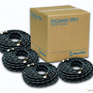 TriCaster Mini Cable Kit Комплект из 4-х специально протестированных HDMI-HDMI кабелей длиной 30м для подключения к TriCaster Mini