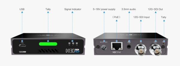 N30 12G-SDI NDI конвертер