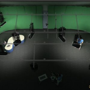 STUDIO KIT-12000/15 U-LED (56) Компл.студ.света.Для студий площадью до 80м2, с 3 объектами съёмки