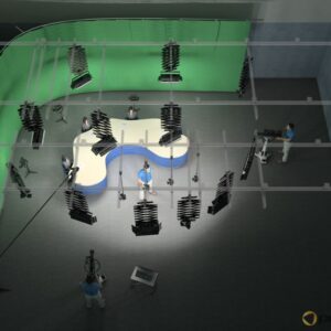 STUDIO KIT-18000/20 U-LED (56) Компл.студ.света.Для студий площадью до 120м2