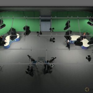 STUDIO KIT-15000/20 U-LED (56) Компл.студ.света.Для студий площадью до 100м2, с 4 объектами съёмки