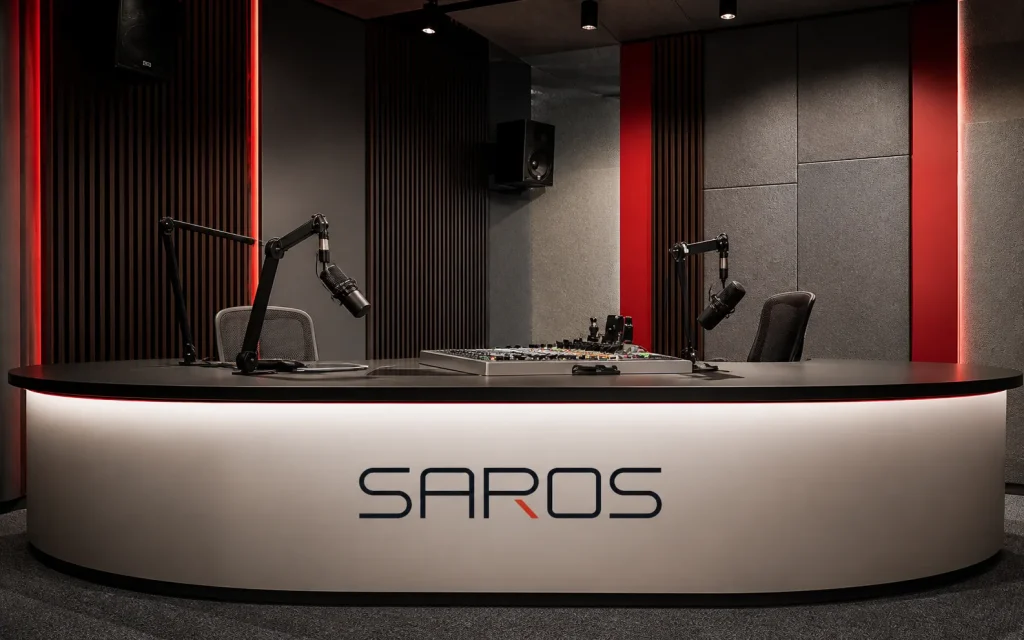 Профессиональная эфирная радиостудия SAROS